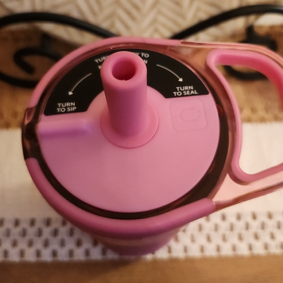 Brumate PINK CHECKER 12oz Leap Kids Cup Limited Edition - Picture 5 of 7